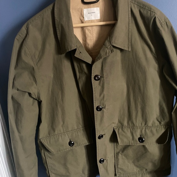 Olive Green Men's Jacket - Picture 1 of 9